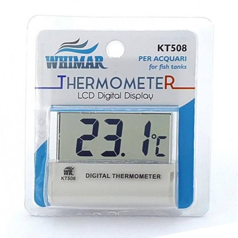 Termometro digitale da interno ed esterno con orologio e display